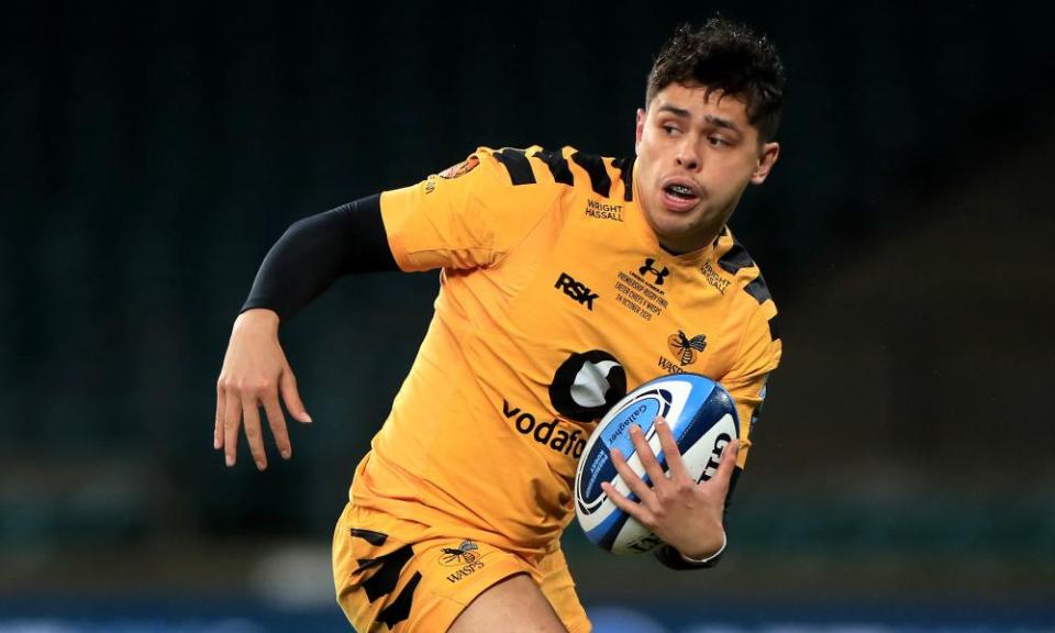 Wasps’ Jacob Umaga is likely to win his first England cap in the coming weeks.