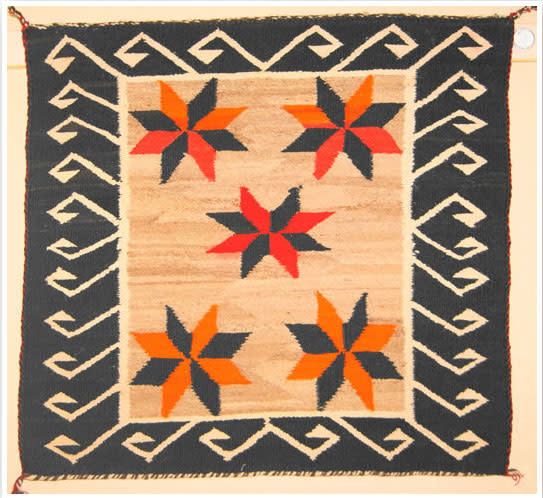 Navajo Pattern Textiles and Decor