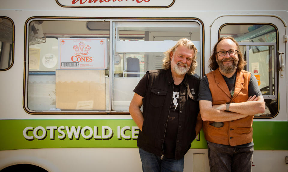 The Hairy Bikers Si King and Dave Myers are going west for a new show. (BBC)