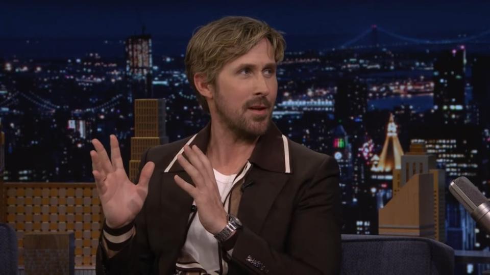 Gosling appeared on “The Tonight Show with Jimmy Fallon” Thursday and talked about his performance last month. The Tonight Show Starring Jimmy Fallon
