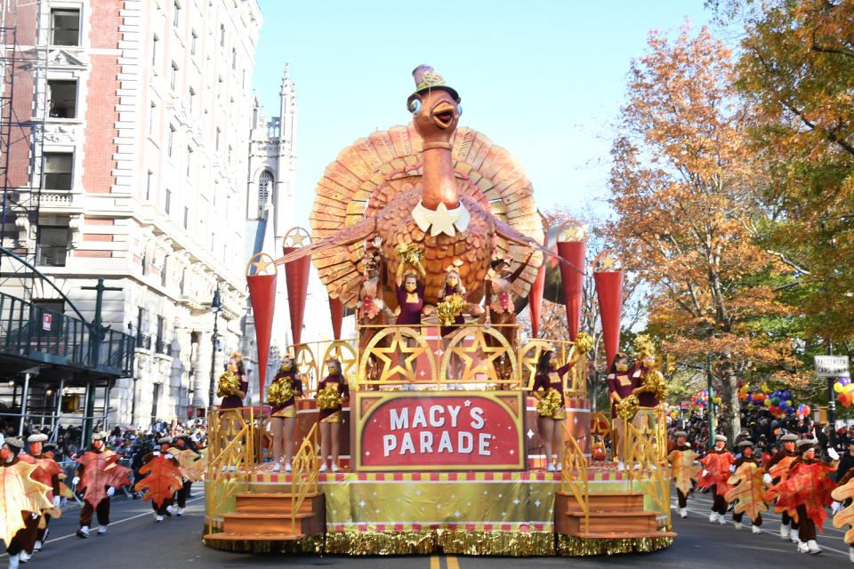 <p>The iconic feathered fellow is the oldest float in the parade.</p>