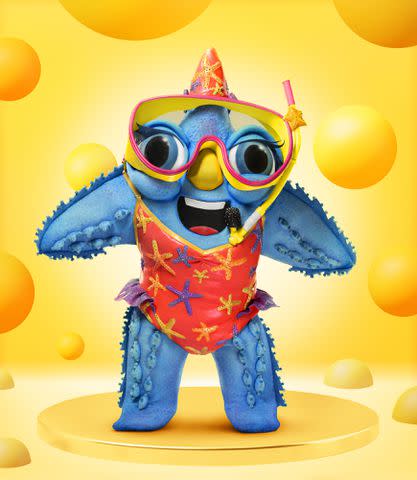 <p>Michael Becker / FOX</p> Starfish on 'The Masked Singer'