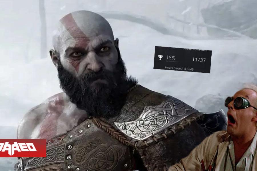 Un jugador de God of War en PlayStation 5 ha jugado por más de 49 años el título y la comunidad pregunta si es acaso un viajero del tiempo