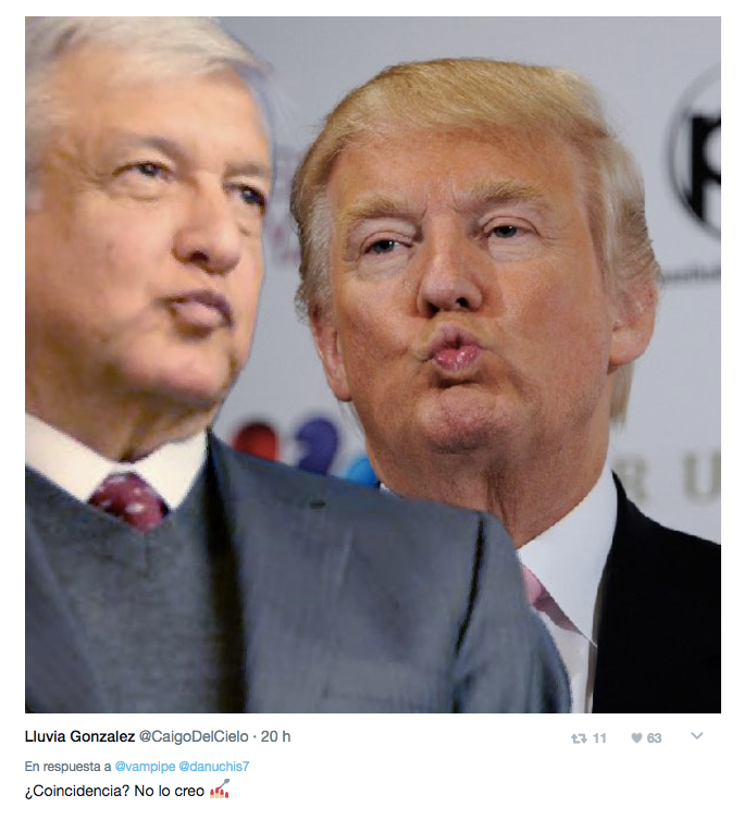 Memes de AMLO por una peculiar foto suya