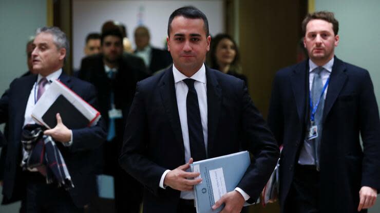 Luigi Di Maio soll vor einem Rücktritt aus der Fünf-Sterne-Partei stehen, wie es aus Parteikreisen heißt. Foto: dpa