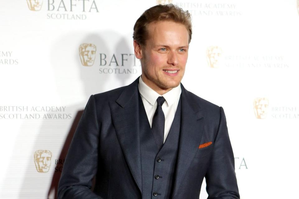 Sam Heughan: (PA)