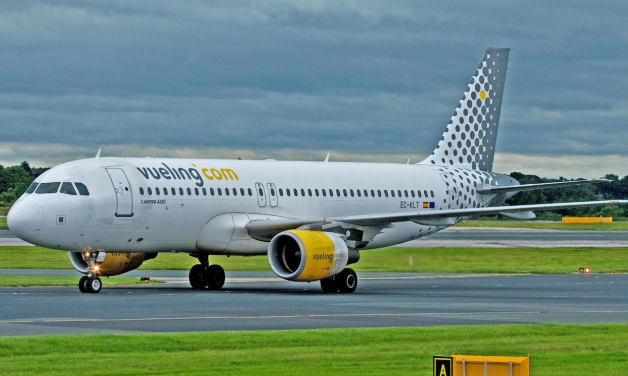 <span>When a Vueling flight was cancelled compensation was due, but it has refused to pay up.</span><span>Photograph: Stephen Elsworth/Alamy</span>