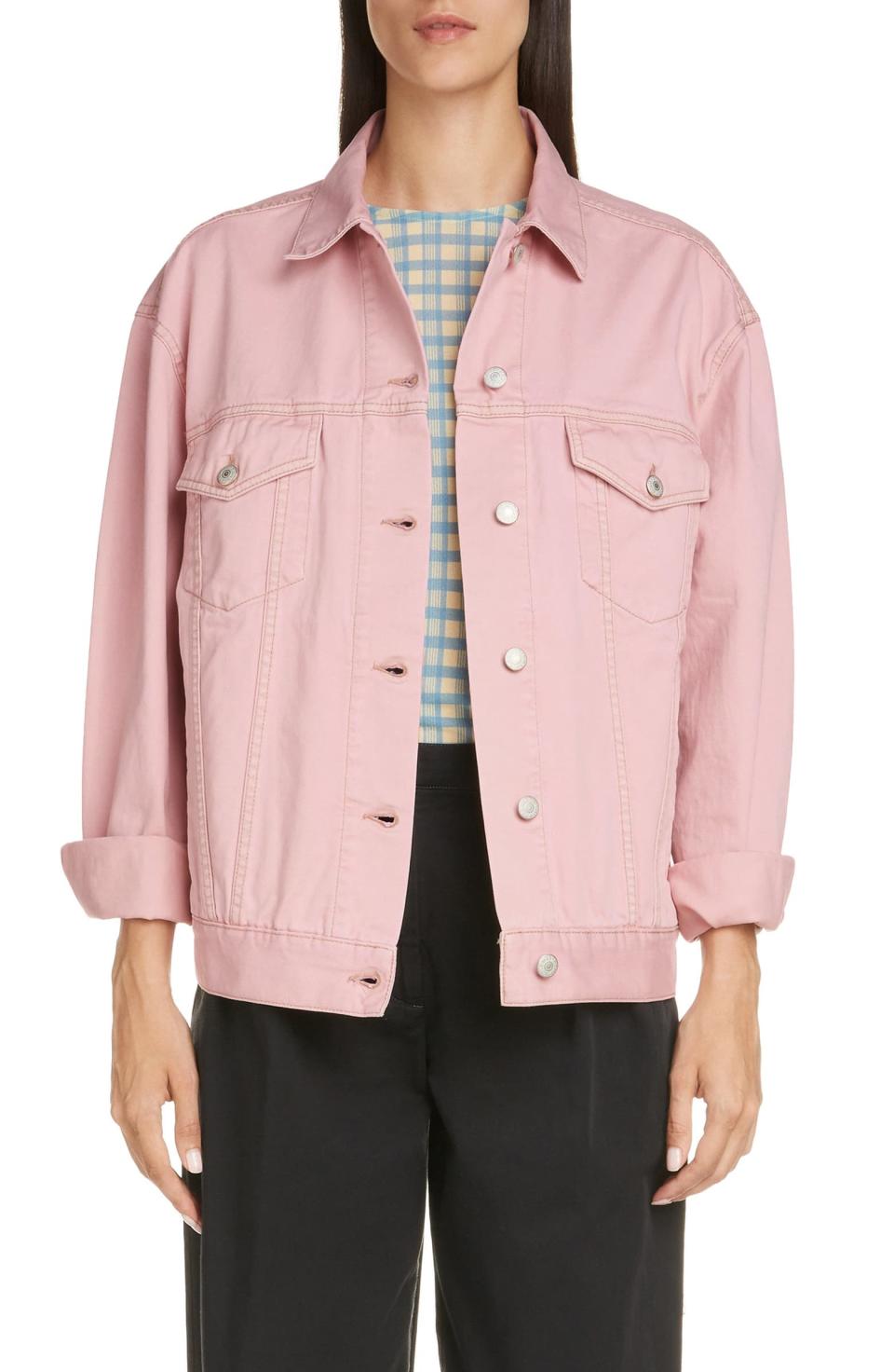 Acne Studios 2000 Rose Denim Jacket