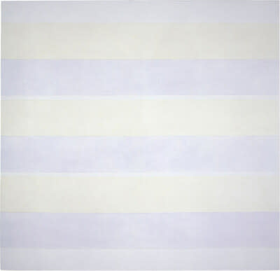 Agnes Martin | Untitled #10, 1998 | 60 x 60 in. | On loan from a private collection