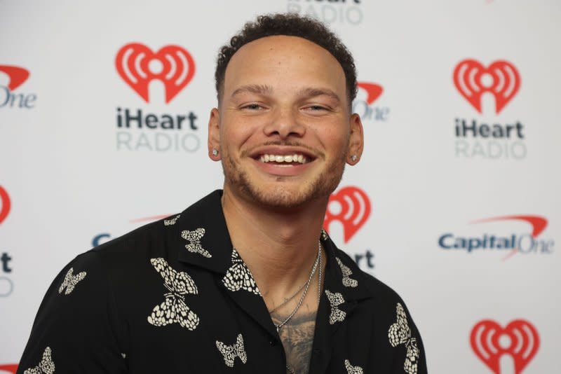 Kane Brown attends the iHeartRadio Music Festival in September. File Photo by James Atoa/UPI