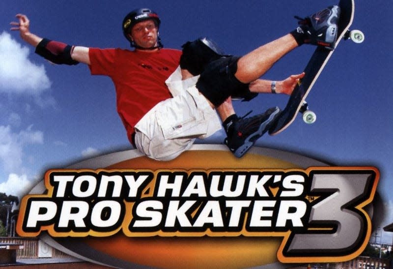 An image shows the cover art for Tony Hawk's Pro Skater 3.