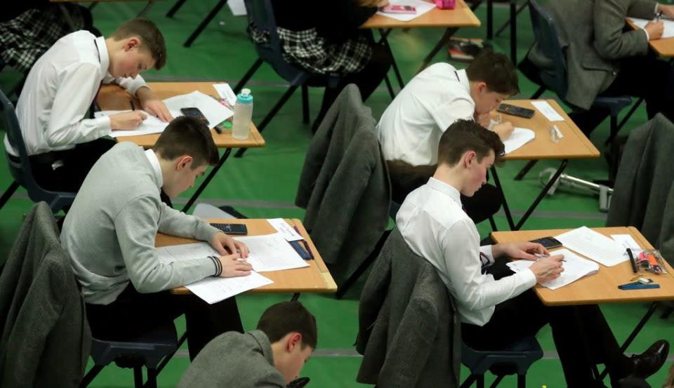 Heads reported that exam anxiety was causing high rates of pupil absence (PA) (PA Wire)