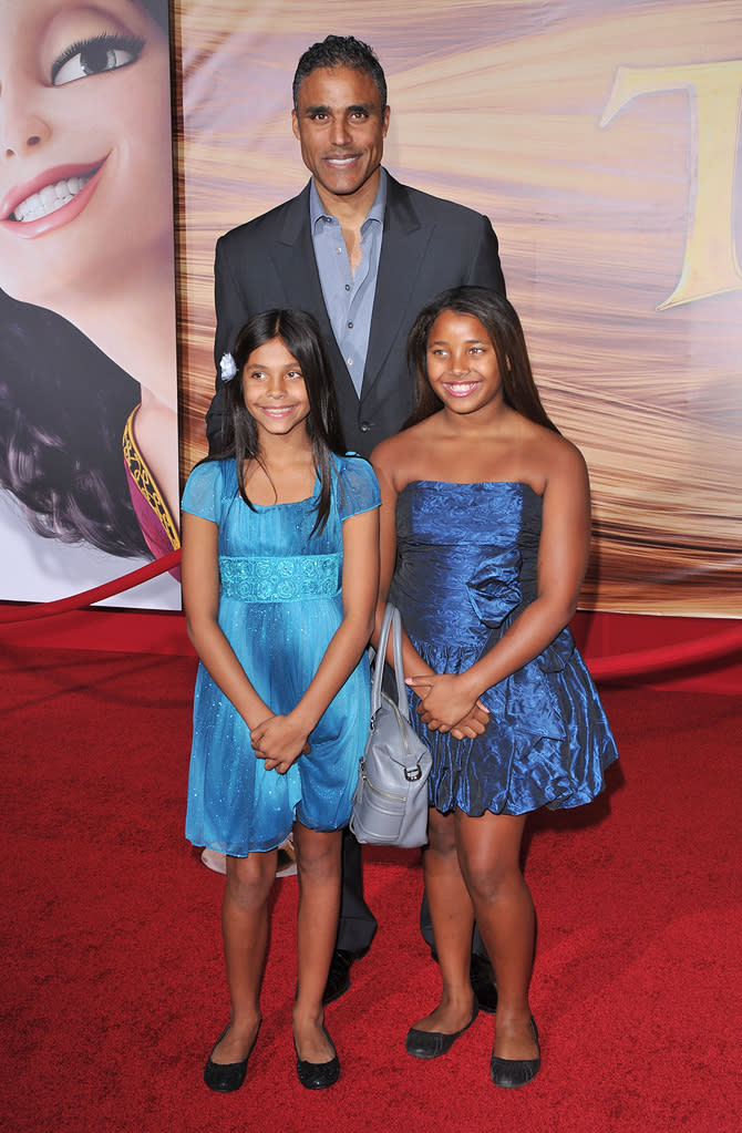 Tangled LA Premiere 2010 Rick Fox