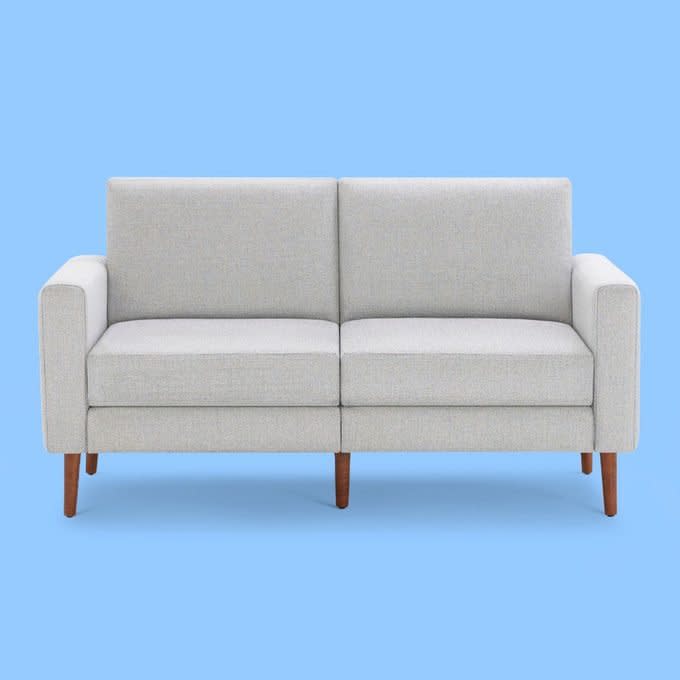 <a href="https://burrow.com/nomad-fabric/loveseat?sku=NSF-CG-2-MD-DW&tufted=UT" rel="nofollow noopener" target="_blank" data-ylk="slk:Burrow Furniture;elm:context_link;itc:0;sec:content-canvas" class="link rapid-noclick-resp">Burrow Furniture</a><span class="product_price">Up to $500 off</span>