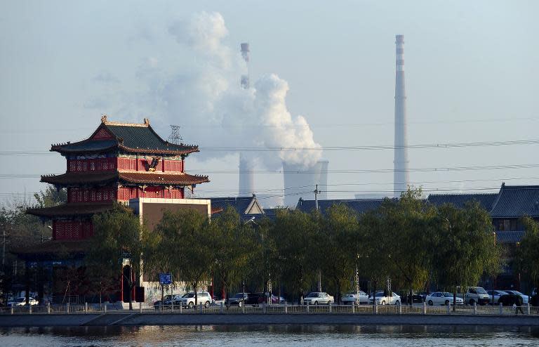 China is the world's biggest emitter of carbon dioxide which scientists say causes global warming