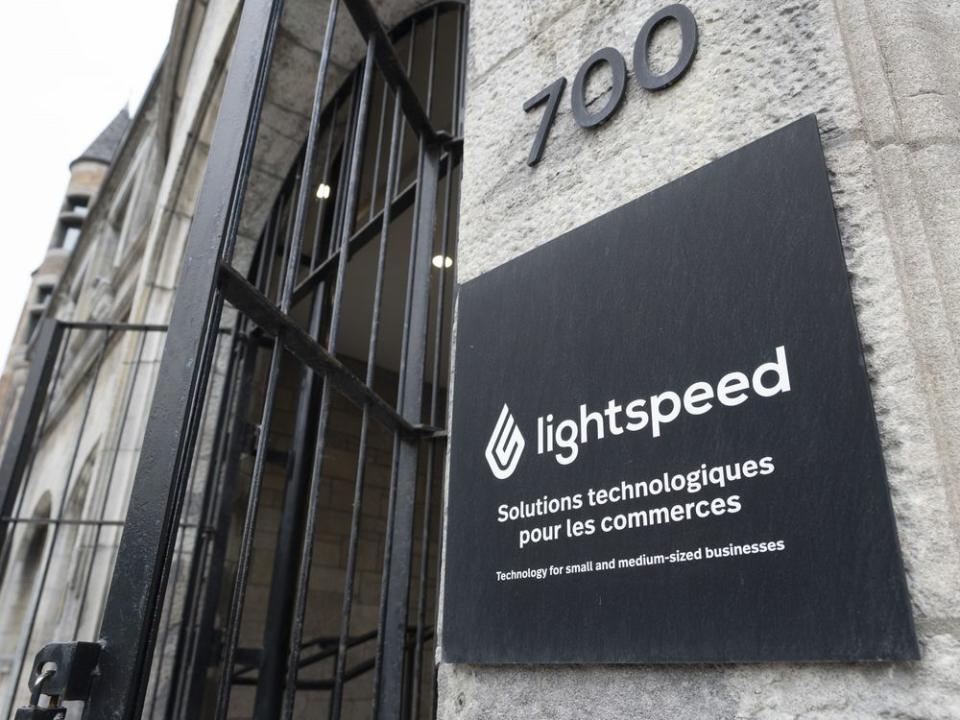  The Lightspeed offices are seen Tuesday, May 16, 2023 in Montreal.