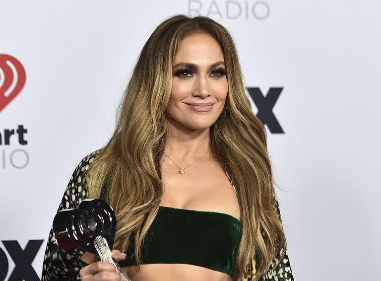 Jennifer Lopez recibe un premio en marzo de este año