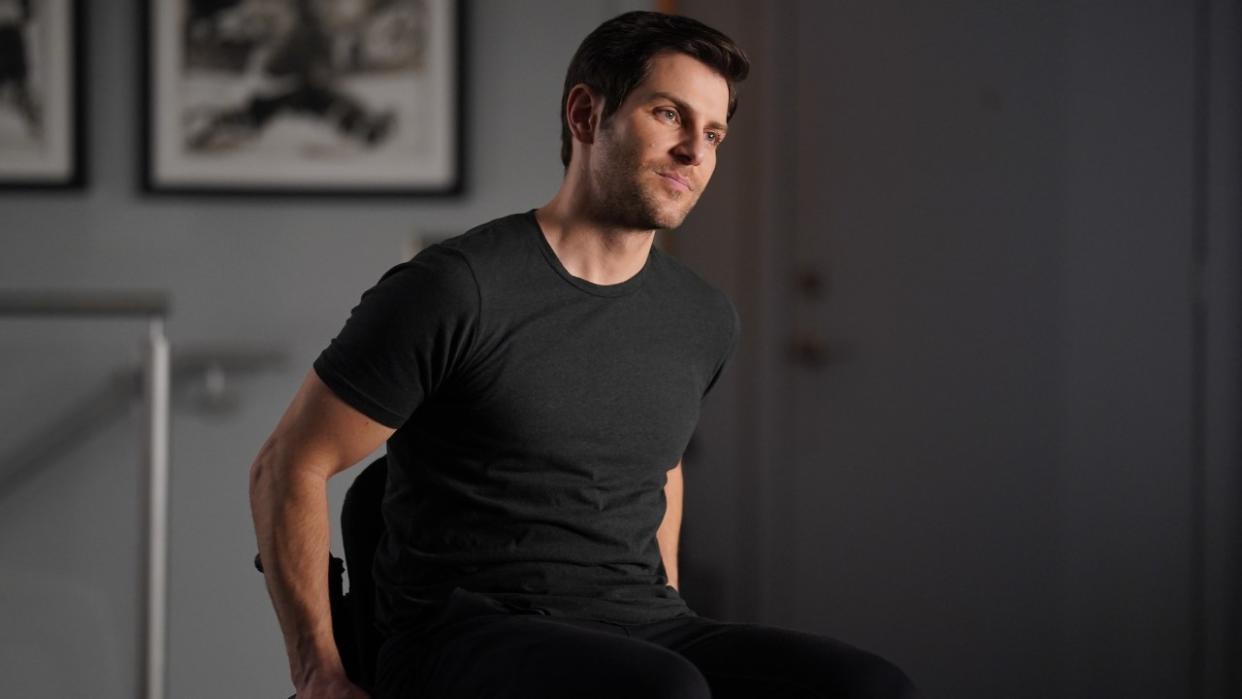  David Giuntoli as Eddie Saville on A Million Little Things. 