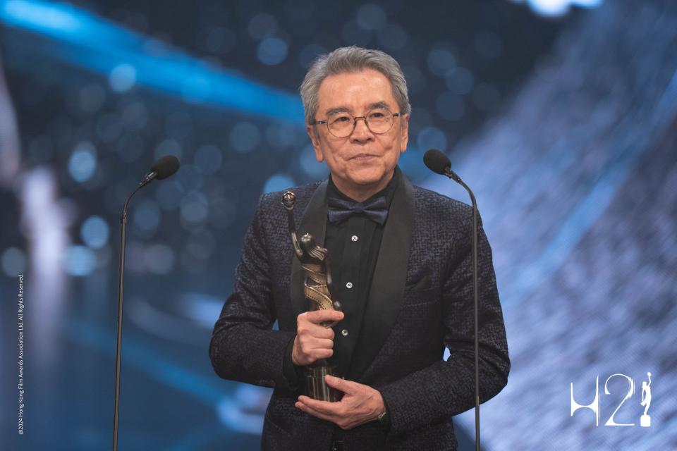 姜大衛獲得香港電影金像獎最佳男配角。（圖／翻攝自香港電影金像獎粉絲專頁）