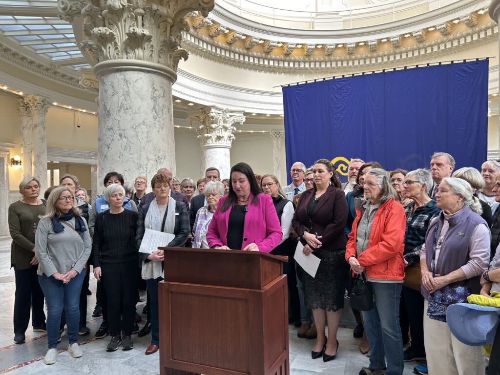 Idaho Democrats hold press conference on reproductive rights in Boise