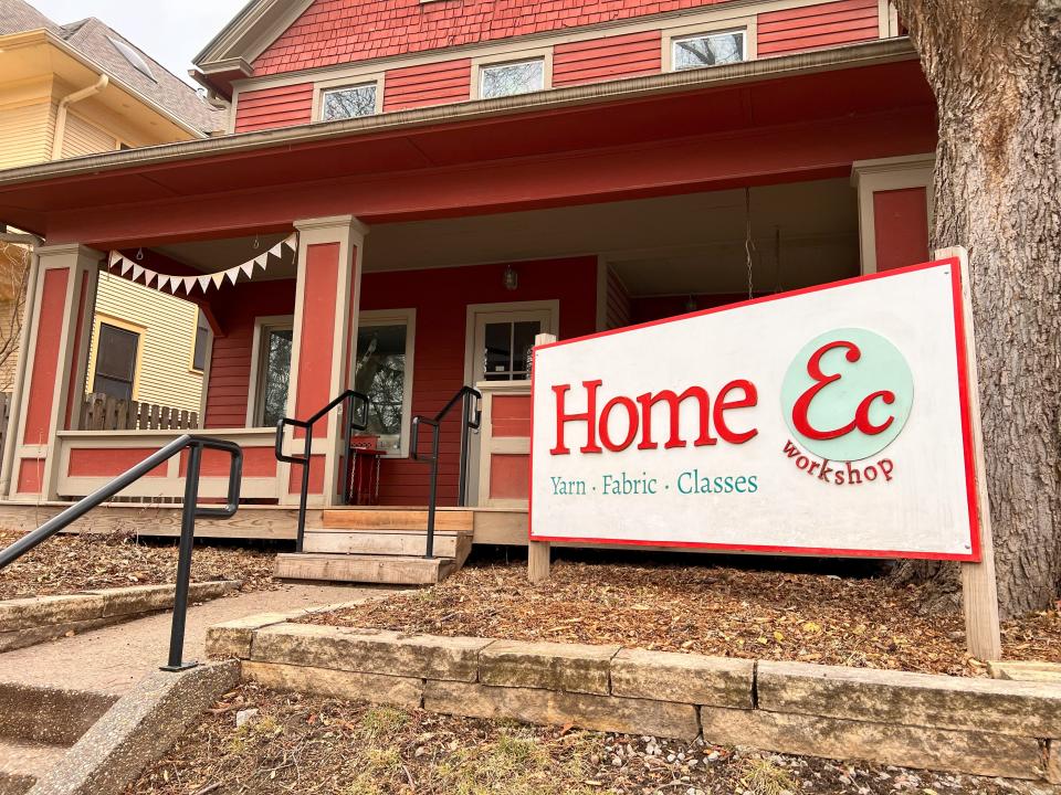 Home Ec. Workshop is a craft store and workspace in Iowa City located at 424 E Jefferson St. and is one of Iowa City's many "third places."