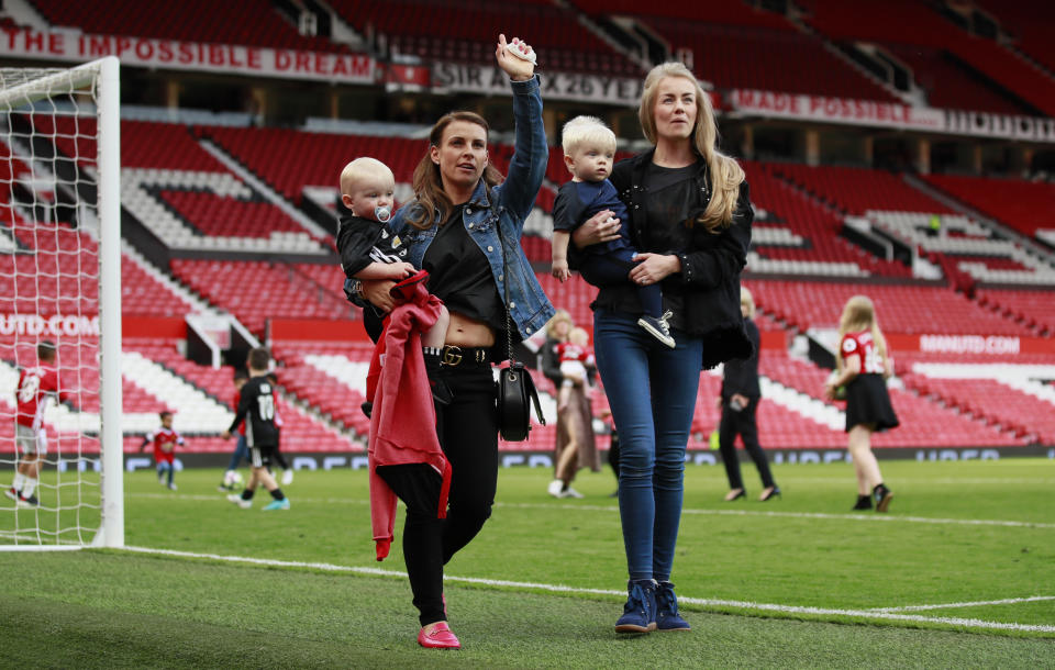 Britain Football Soccer - Manchester United v Crystal Palace - Premier League - Old Trafford - 21/5/17 Wife of Manchester United's Wayne Rooney, Coleen Rooney after the match  Action Images via Reuters / Jason Cairnduff Livepic EDITORIAL USE ONLY. No use with unauthorized audio, video, data, fixture lists, club/league logos or "live" services. Online in-match use limited to 45 images, no video emulation. No use in betting, games or single club/league/player publications.  Please contact your account representative for further details.