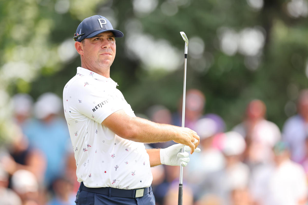 Gary Woodland shares video swinging at the driving range just 2 months after brain surgery