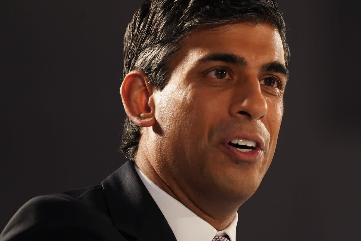 Rishi Sunak is fighting Liz Truss for the keys to No 10  (PA Wire)