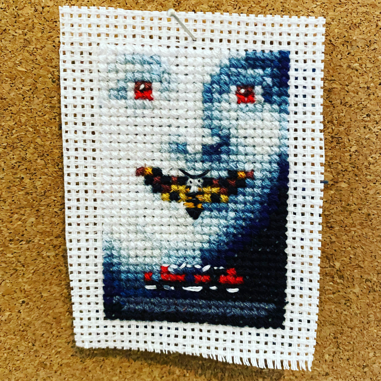 Little cross-stitch movie poster