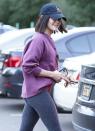 <p>A casual Lucy Hale steps out in Los Angeles on Jan. 6.</p>