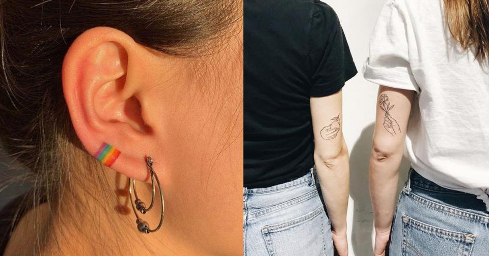 The 5 cute tattoo trends that went bananas on Pinterest in 2019