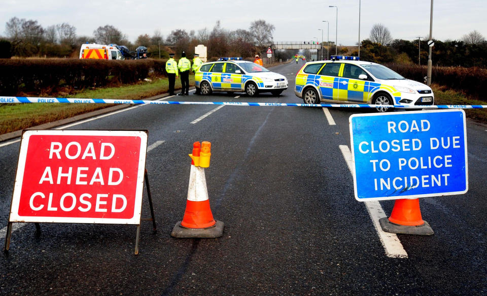 <p>A man and woman, both aged 19, died in a two-car collision on the Lincoln bypass in the early hours of Saturday.</p>