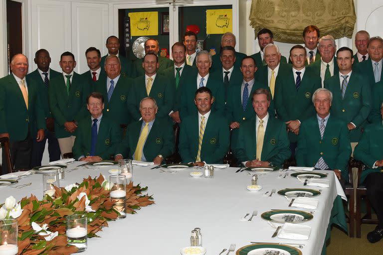 La Cena de Campeones, en la que participó Angel Cabrera