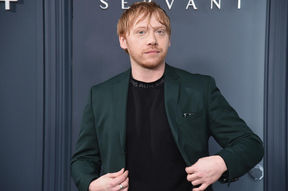 NEW YORK, NEW YORK - NOVEMBER 19: Actor Rupert Grint attends Apple TV+'s 