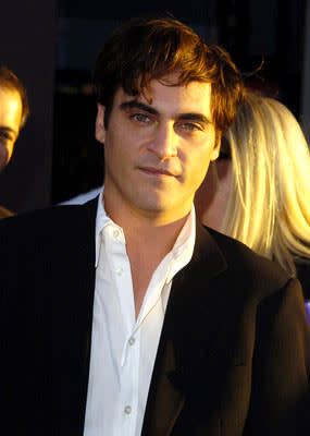 Joaquin Phoenix at the Hollywood premiere of Touchstone Pictures' Ladder 49