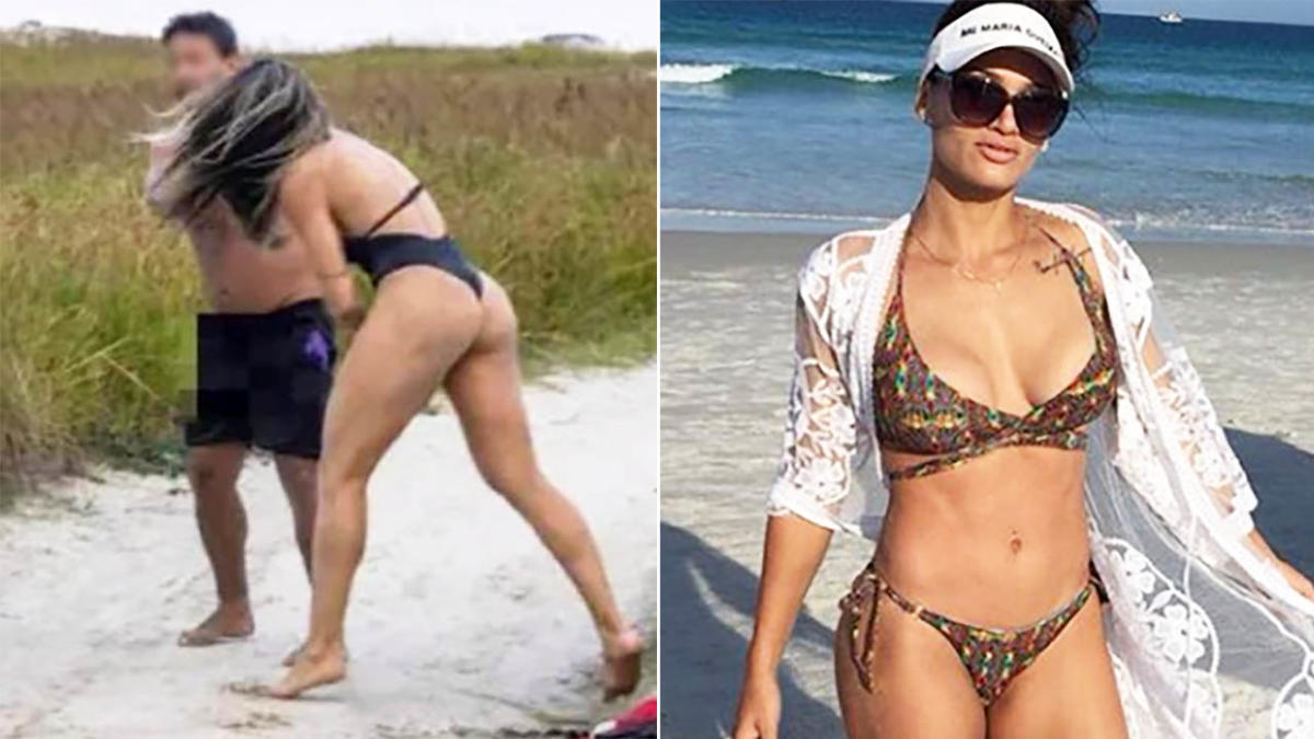 Female MMA fighter attacks man who allegedly exposed himself to her on the beach Adult Pic Hq