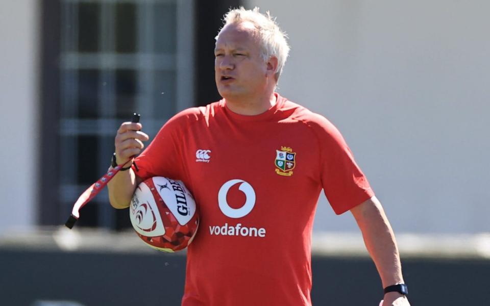 Paul Stridgeon, the Lions chief strength and conditioning coach  - GETTY IMAGES