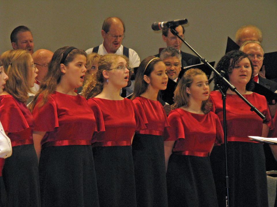 Members of Brevard Youth Chorus perform alongside Indialantic Chamber Singers in a past concert. Auditions for the young singers will be held Saturday, Sept. 24, in Suntree.