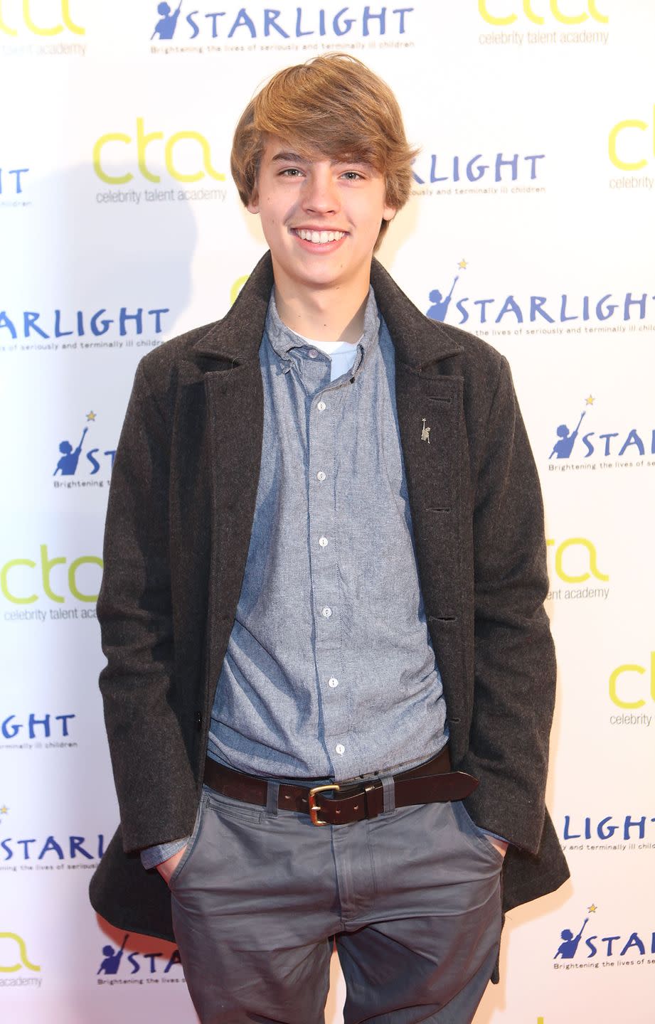 <p>Cole Sprouse (and his twin, Dylan) has been known for his blonde hair since he was a child actor. After growing up as a Disney star, Sprouse took some time off from acting, but still kept his blonde hair.</p>