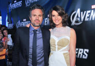 TORONTO, ON - APRIL 30: Stars Mark Ruffalo and Cobie Smulders attend "Marvel's The Avengers" Premiere at Scotiabank on April 30, 2012 in Toronto, Canada. (Photo by George Pimentel/Getty Images)