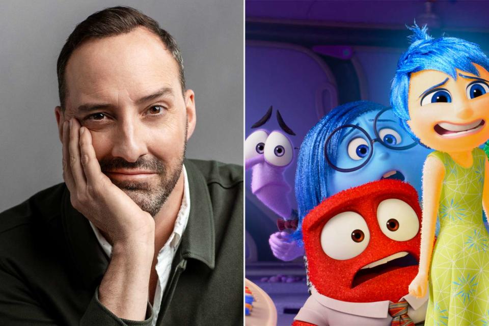 <p>Jenny Gage + Tom Betterton; Disney/Pixar</p> (Left-right:) Tony Hale; 