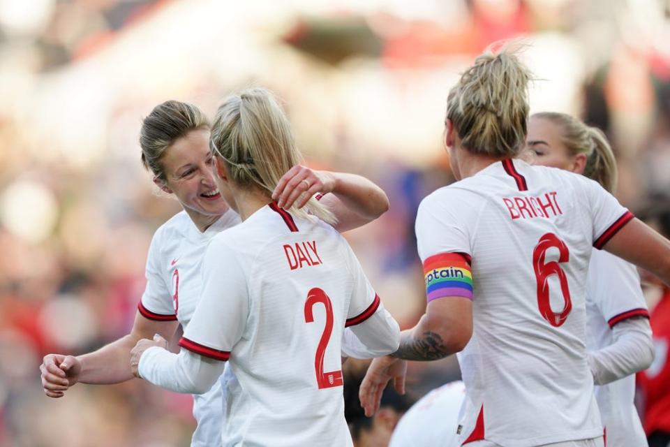 England hail Ellen White’s goal (PA Wire)