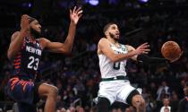 NBA: Boston Celtics at New York Knicks