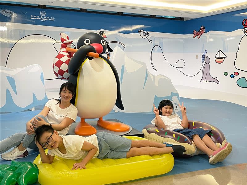 知名動畫「Pingu」畫風溫馨，廣受全球觀眾喜愛。（圖／長榮鳳凰酒店(礁溪)提供）