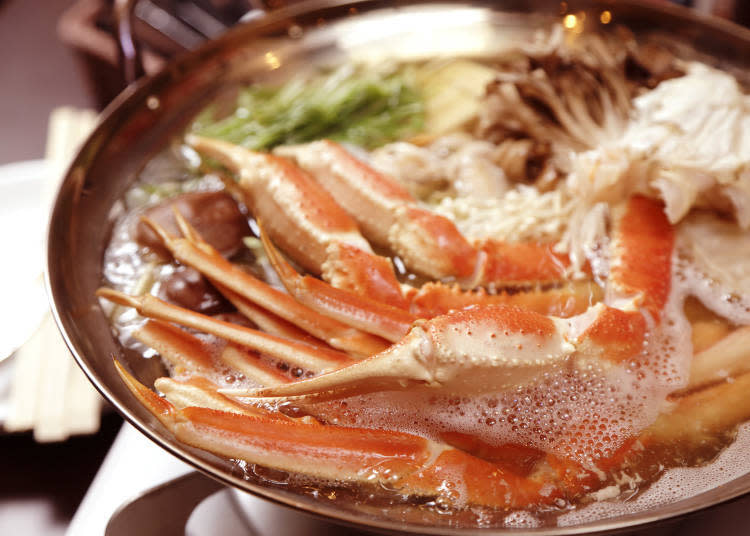 螃蟹熬出美味，品嘗當季食材