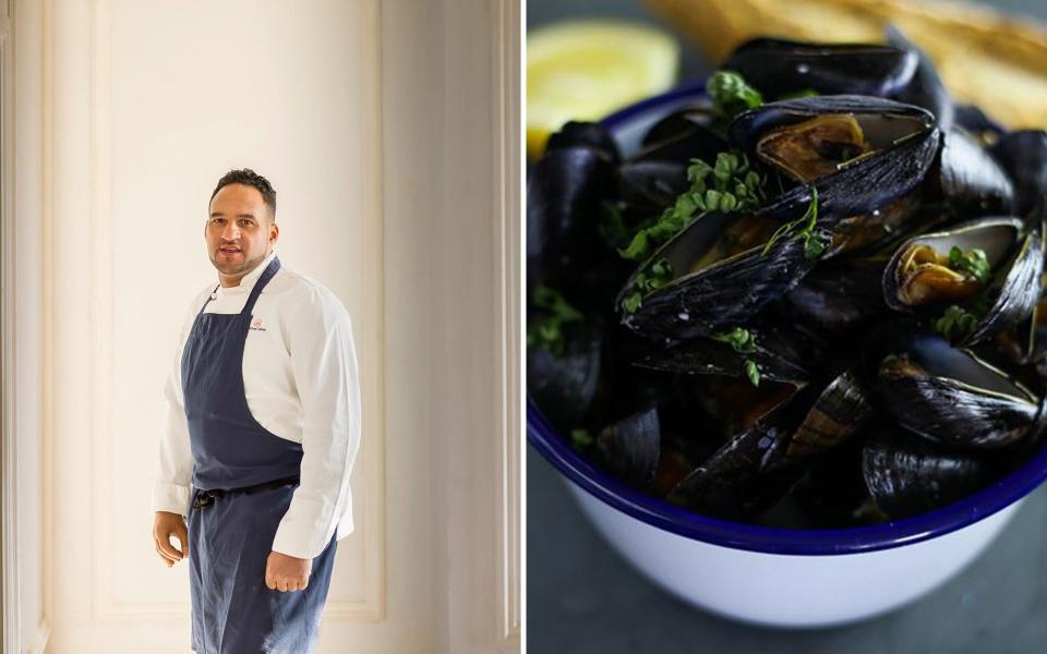 Exeter chef Michael Caines recommends The Exmouth Mussels Company and Greendale Farm Shop for local fish and shellfish - Alamy/Greendale Farm Shop