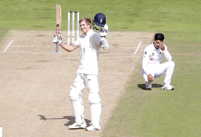 Zak Crawley scored a double-century for England last year 