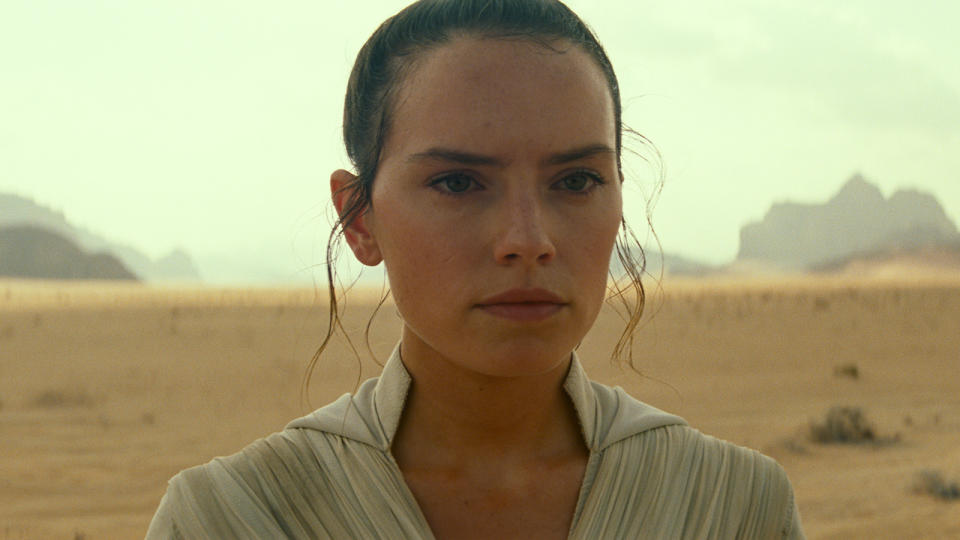 Daisy Ridley as Rey in Star Wars: The Rise of Skywalker