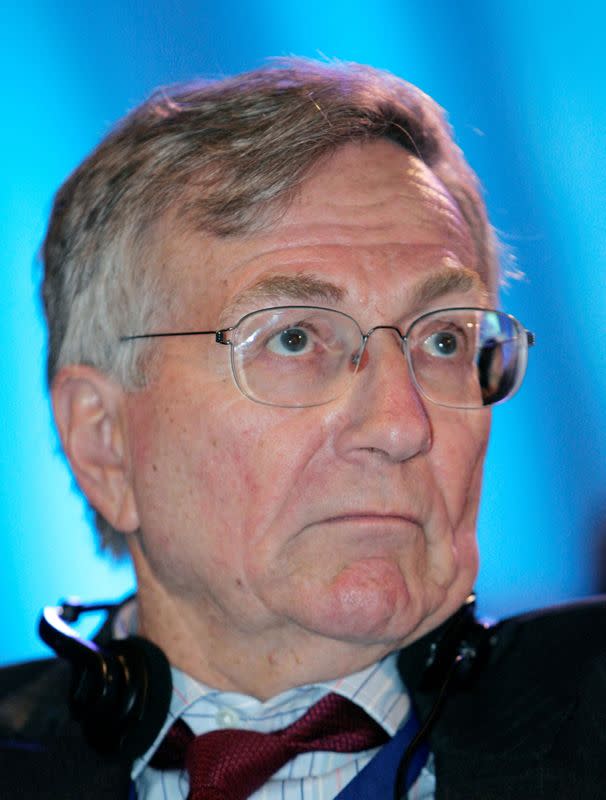 FILE PHOTO: Journalist Seymour Hersh attends Al Jazeera Forum "Media and the Middle East - Beyond the Headlines" in Doha