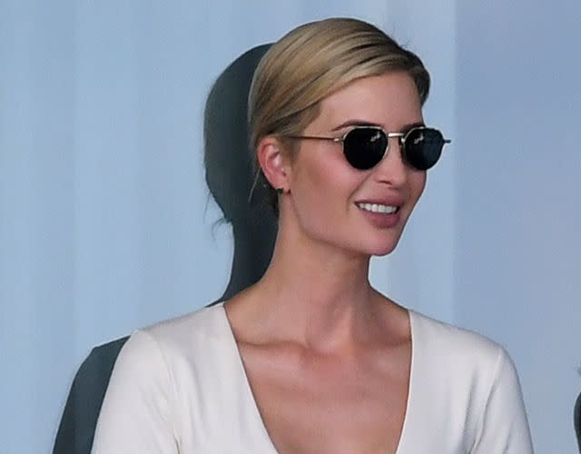 SURFSIDE, FL – January 13: Ivanka Trump is seen in a meeting on January 13, 2023 in Surfside, Florida. (Photo by MEGA / GC Images)